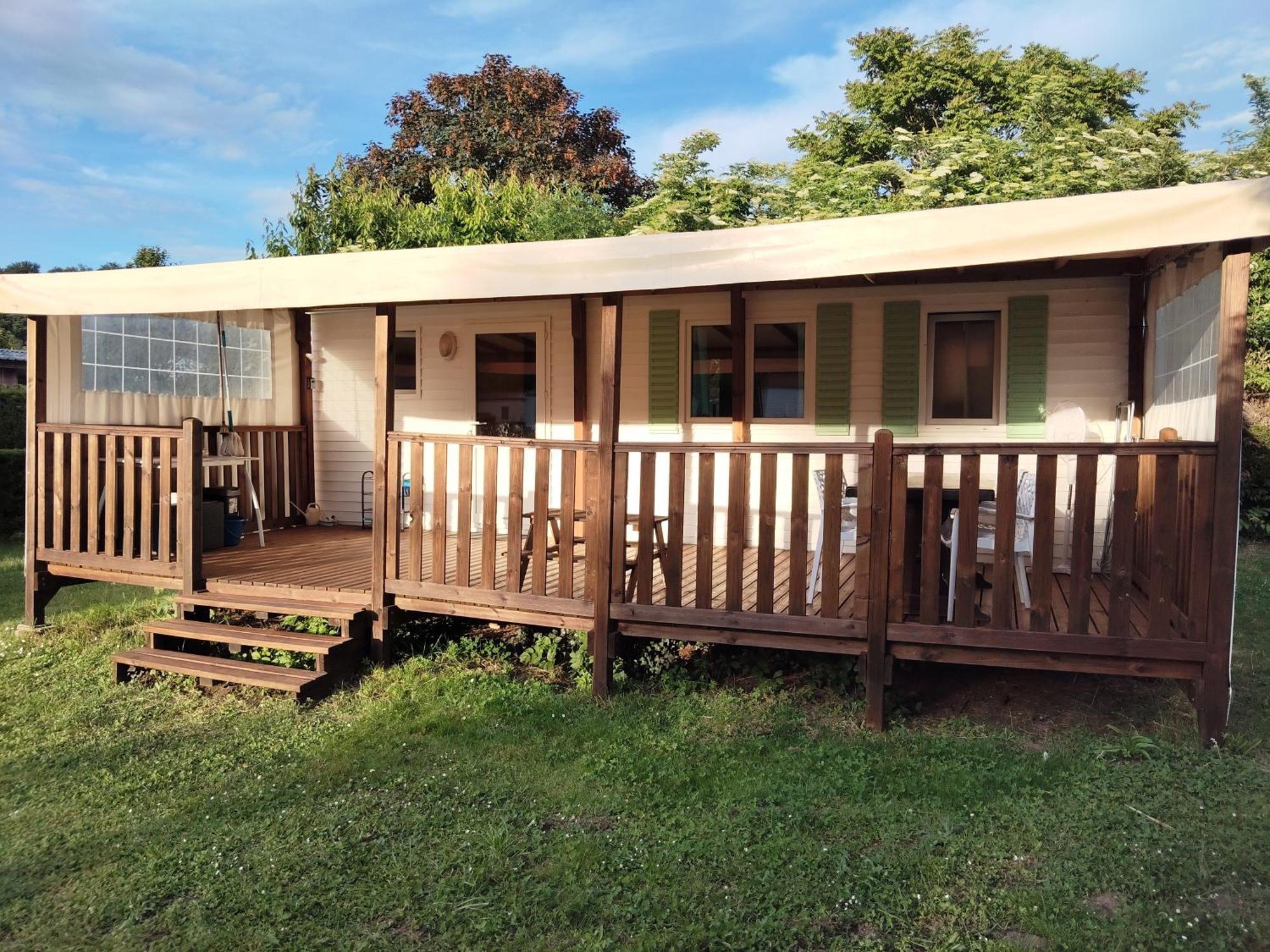 Mobil Home For Chilling Out Camping Park *** Foix Exterior photo